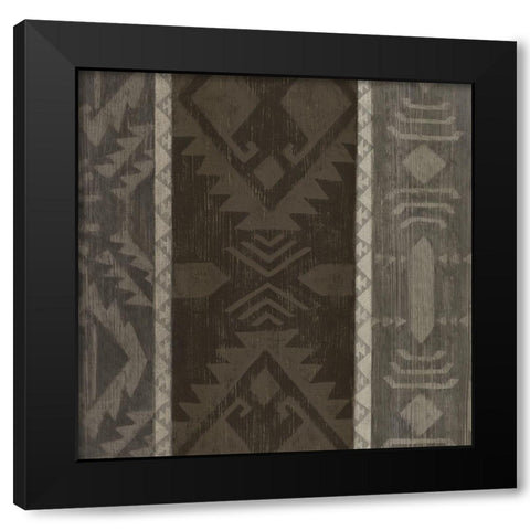 Weathered Road I Black Modern Wood Framed Art Print with Double Matting by Zarris, Chariklia