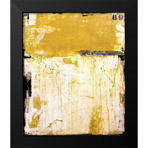 89 South Black Modern Wood Framed Art Print by Ashley, Erin