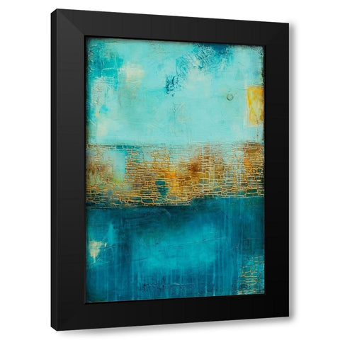 Castle Court Black Modern Wood Framed Art Print with Double Matting by Ashley, Erin