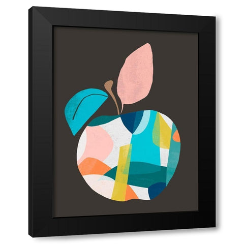 Fab Fruit II Black Modern Wood Framed Art Print by Vess, June Erica