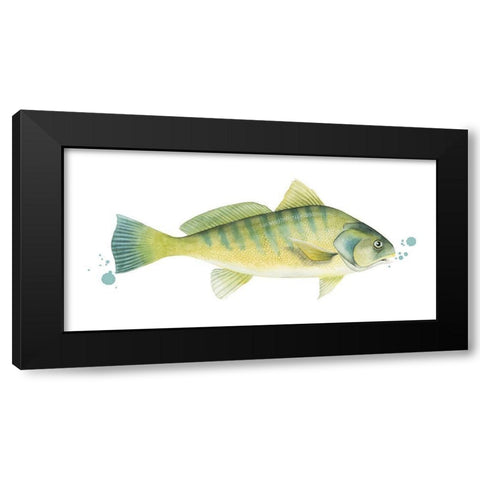 Chromatic Catch I Black Modern Wood Framed Art Print with Double Matting by Popp, Grace