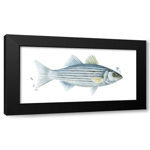 Chromatic Catch III Black Modern Wood Framed Art Print by Popp, Grace