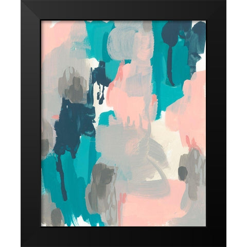 Sky Song II Black Modern Wood Framed Art Print by Vess, June Erica
