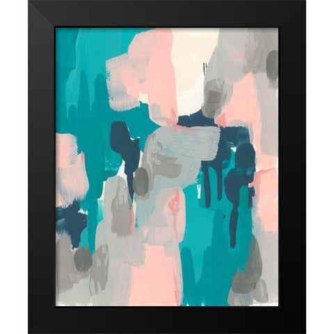 Sky Song III Black Modern Wood Framed Art Print by Vess, June Erica