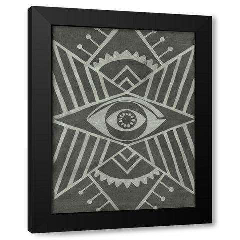 Tarot I Black Modern Wood Framed Art Print by Zarris, Chariklia