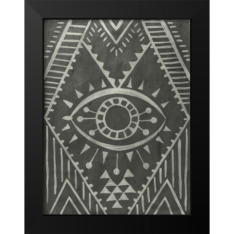 Tarot II Black Modern Wood Framed Art Print by Zarris, Chariklia