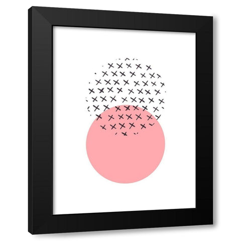 Spot Light I Black Modern Wood Framed Art Print by Vess, June Erica