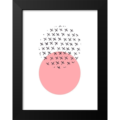 Spot Light I Black Modern Wood Framed Art Print by Vess, June Erica