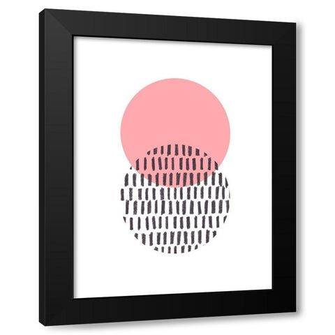 Spot Light II Black Modern Wood Framed Art Print with Double Matting by Vess, June Erica