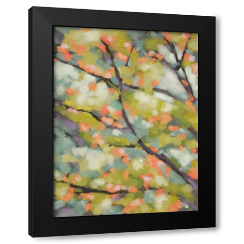 Dappled Dusk I Black Modern Wood Framed Art Print with Double Matting by Zarris, Chariklia