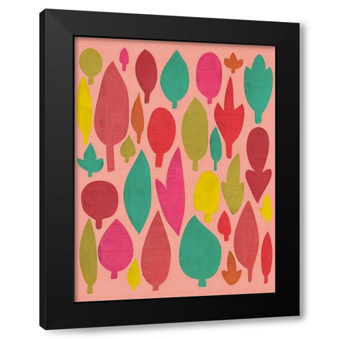 Sweet Summer I Black Modern Wood Framed Art Print with Double Matting by Zarris, Chariklia