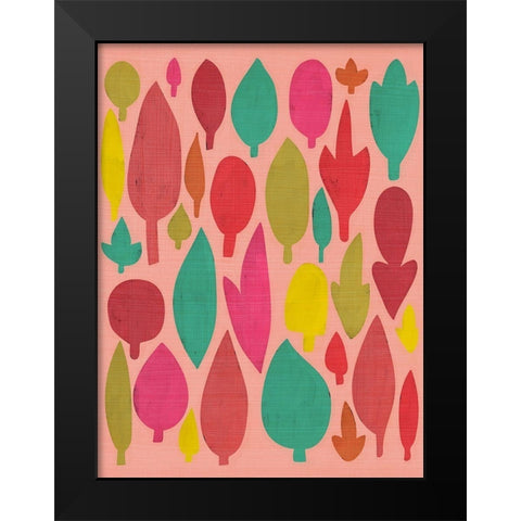 Sweet Summer I Black Modern Wood Framed Art Print by Zarris, Chariklia