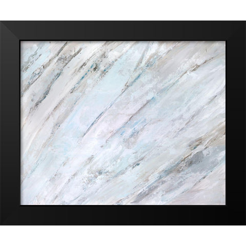 Soft Fronds II Black Modern Wood Framed Art Print by Wilkins, Suzanne