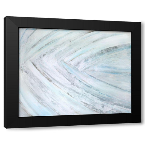 Soft Fronds IV Black Modern Wood Framed Art Print with Double Matting by Wilkins, Suzanne