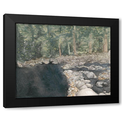 Virginia Forest II Black Modern Wood Framed Art Print by Chabot, Natasha