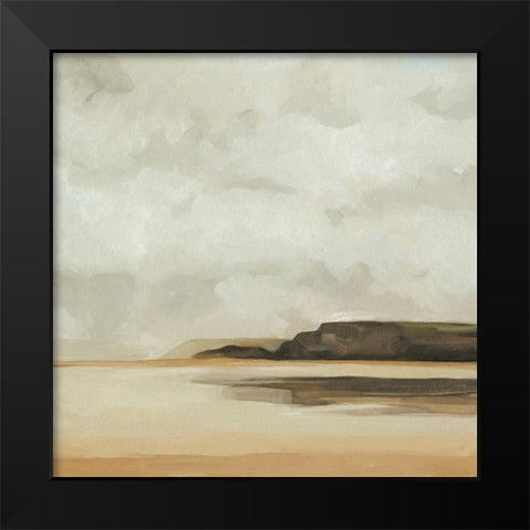 Wattwanderung I Black Modern Wood Framed Art Print by Scarvey, Emma