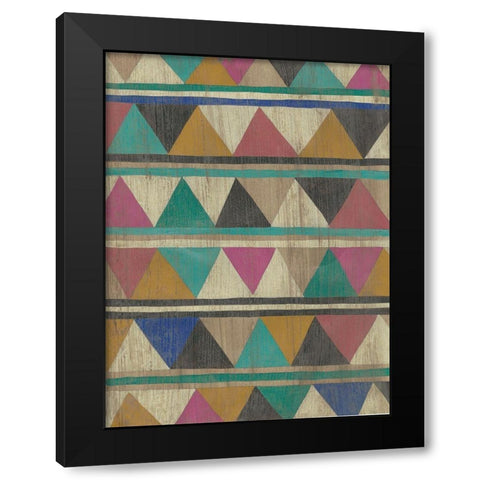 Homecoming II Black Modern Wood Framed Art Print with Double Matting by Zarris, Chariklia