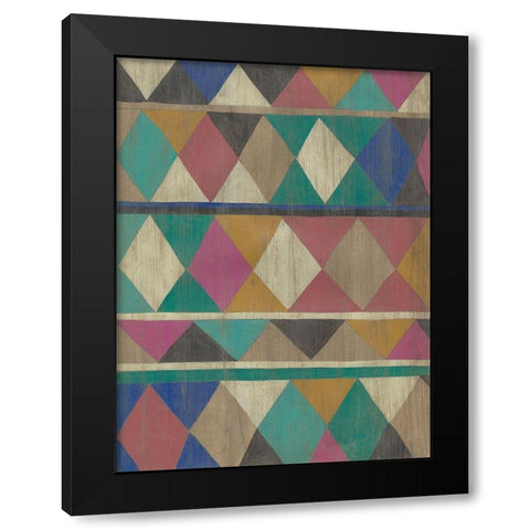 Homecoming III Black Modern Wood Framed Art Print with Double Matting by Zarris, Chariklia