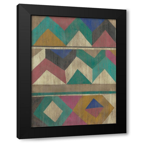 Homecoming IV Black Modern Wood Framed Art Print by Zarris, Chariklia