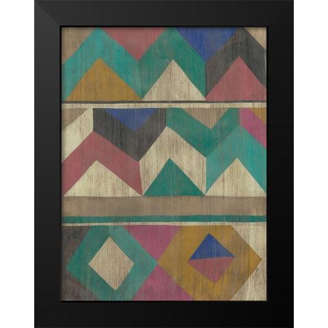 Homecoming IV Black Modern Wood Framed Art Print by Zarris, Chariklia