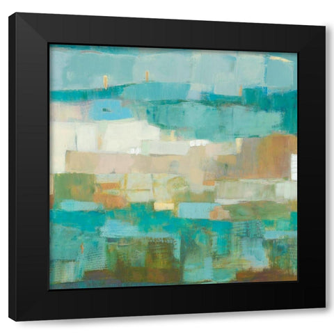 Rello I Black Modern Wood Framed Art Print with Double Matting by Jachimiec, Sue