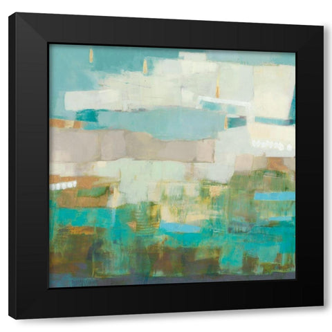Rello II Black Modern Wood Framed Art Print by Jachimiec, Sue