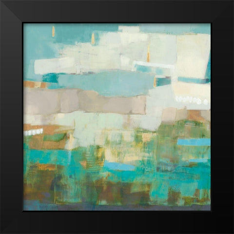 Rello II Black Modern Wood Framed Art Print by Jachimiec, Sue