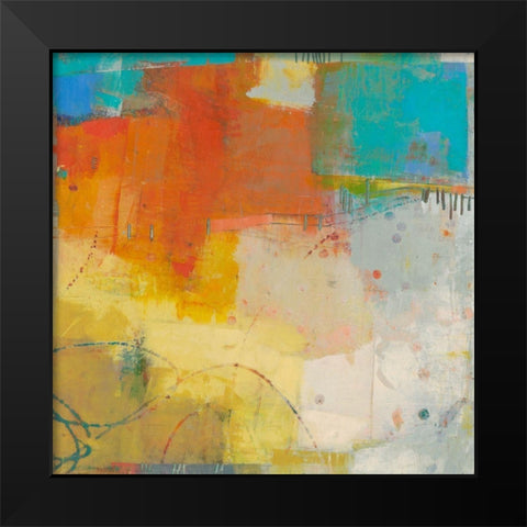 Oren I Black Modern Wood Framed Art Print by Jachimiec, Sue