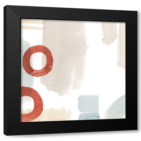 Moderne IV Black Modern Wood Framed Art Print with Double Matting by Popp, Grace