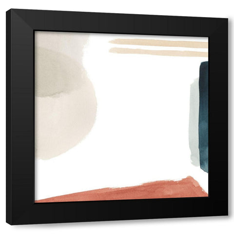 Moderne VI Black Modern Wood Framed Art Print with Double Matting by Popp, Grace