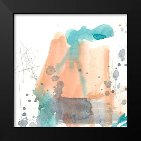 Electric Youth I Black Modern Wood Framed Art Print by Goldberger, Jennifer