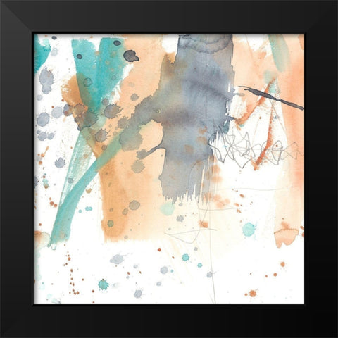 Electric Youth V Black Modern Wood Framed Art Print by Goldberger, Jennifer