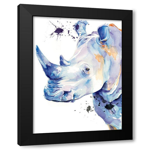 Ultra Violet Safari II Black Modern Wood Framed Art Print by Parker, Jennifer Paxton
