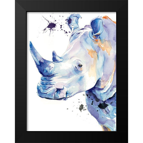 Ultra Violet Safari II Black Modern Wood Framed Art Print by Parker, Jennifer Paxton