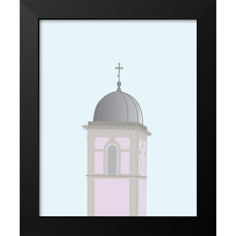 Travel Europe--Pedona Black Modern Wood Framed Art Print by Soerensen, Gurli