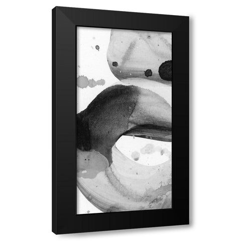 Entranced I Black Modern Wood Framed Art Print with Double Matting by Chandler, Sharon