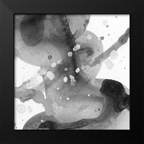 Entranced VIII Black Modern Wood Framed Art Print by Chandler, Sharon