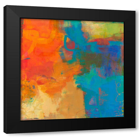 Olio Black Modern Wood Framed Art Print with Double Matting by Jachimiec, Sue
