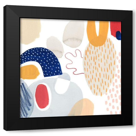 Tropical Traffic I Black Modern Wood Framed Art Print with Double Matting by Popp, Grace