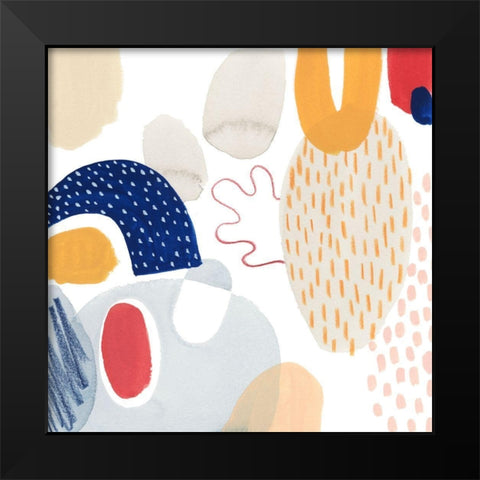 Tropical Traffic I Black Modern Wood Framed Art Print by Popp, Grace