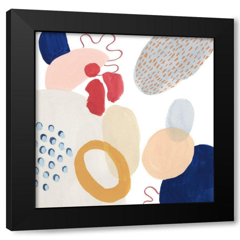 Tropical Traffic II Black Modern Wood Framed Art Print with Double Matting by Popp, Grace