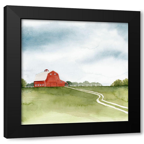 Kentucky Sky I Black Modern Wood Framed Art Print by Popp, Grace