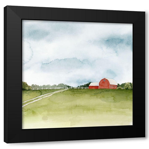 Kentucky Sky II Black Modern Wood Framed Art Print by Popp, Grace