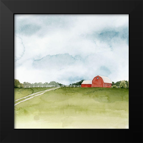 Kentucky Sky II Black Modern Wood Framed Art Print by Popp, Grace