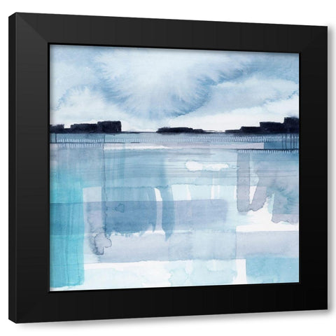 Beryl Boundaries I Black Modern Wood Framed Art Print with Double Matting by Popp, Grace