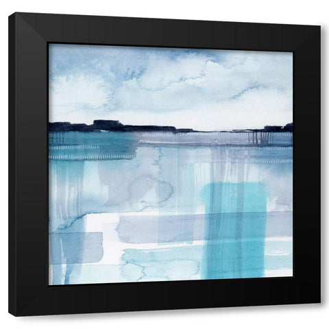 Beryl Boundaries II Black Modern Wood Framed Art Print with Double Matting by Popp, Grace