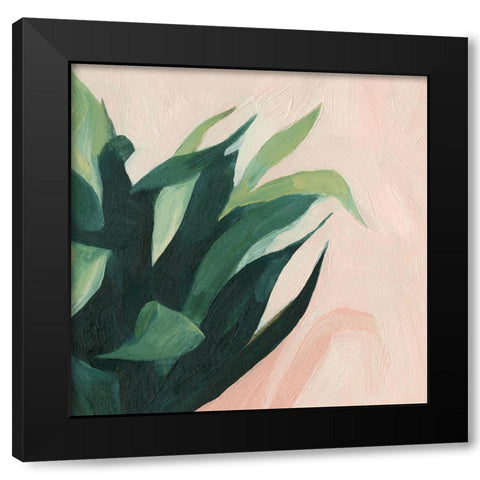 Chinese Cutlass I Black Modern Wood Framed Art Print by Scarvey, Emma