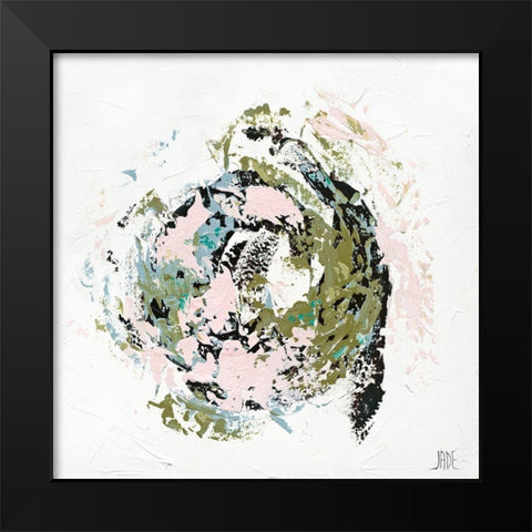 Gateway Circle I Black Modern Wood Framed Art Print by Reynolds, Jade