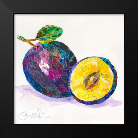 Edibles I Black Modern Wood Framed Art Print by St. Hilaire, Elizabeth