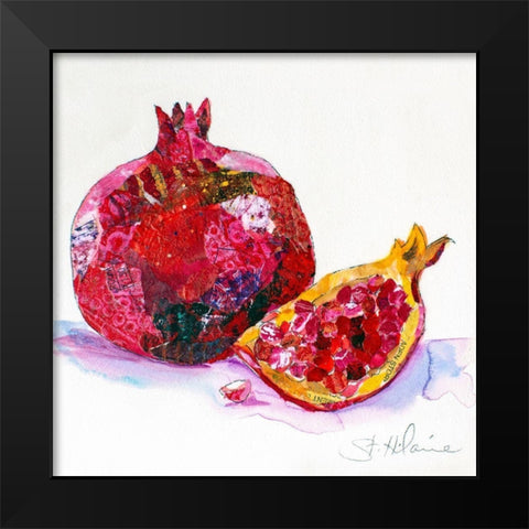 Edibles II Black Modern Wood Framed Art Print by St. Hilaire, Elizabeth